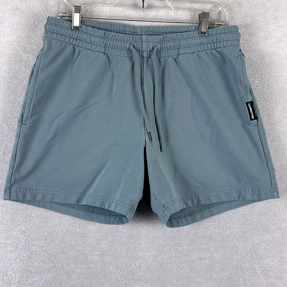 Bearbottom Shorts Mens L Blue Drawstring Preppy Gym Workout Summer Beach Pool